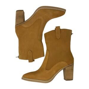Splendid Raquel Western Boot Tan Size 7 NWT $169 MSRP